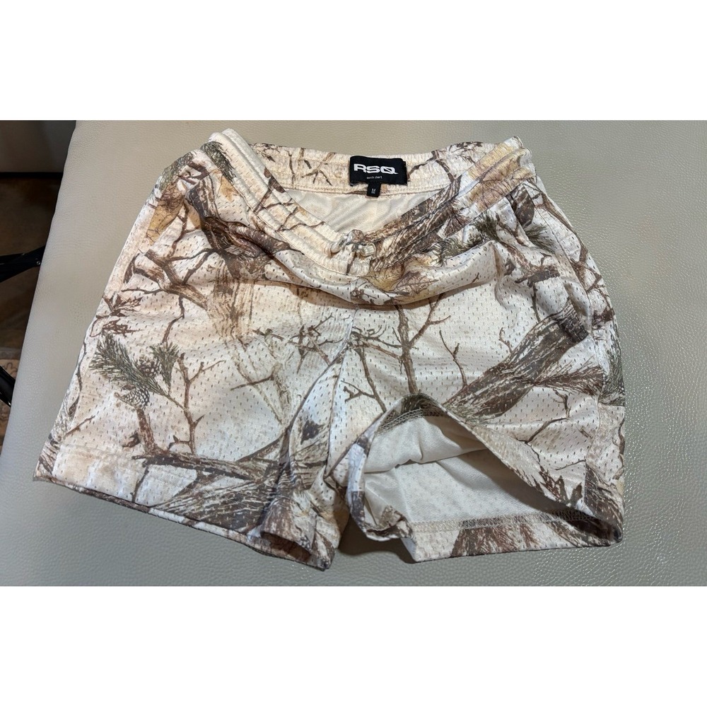 Youth boys medium RSQ Athletic Shorts Camo Pattern EUC.